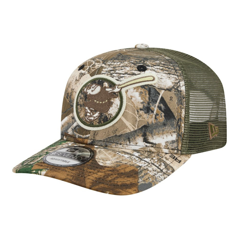 San Diego Padres New Era Realtree 9SEVENTY Adjustable Hat - Camo - New Era Discount