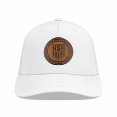 USMNT Levelwear Signal Periscope Adjustable Trucker Hat White