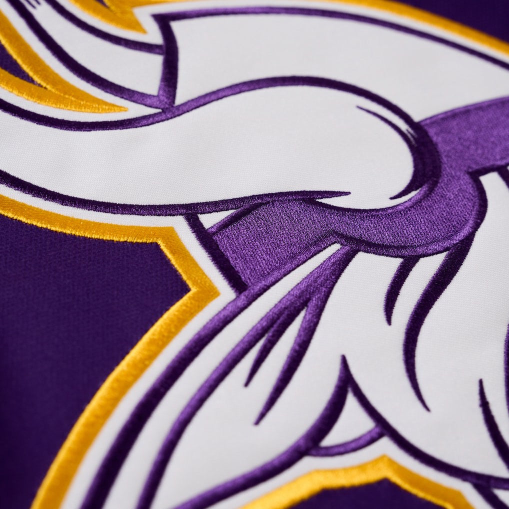 Fanatics Justin Jefferson Minnesota Vikings Hockey Jersey Purple