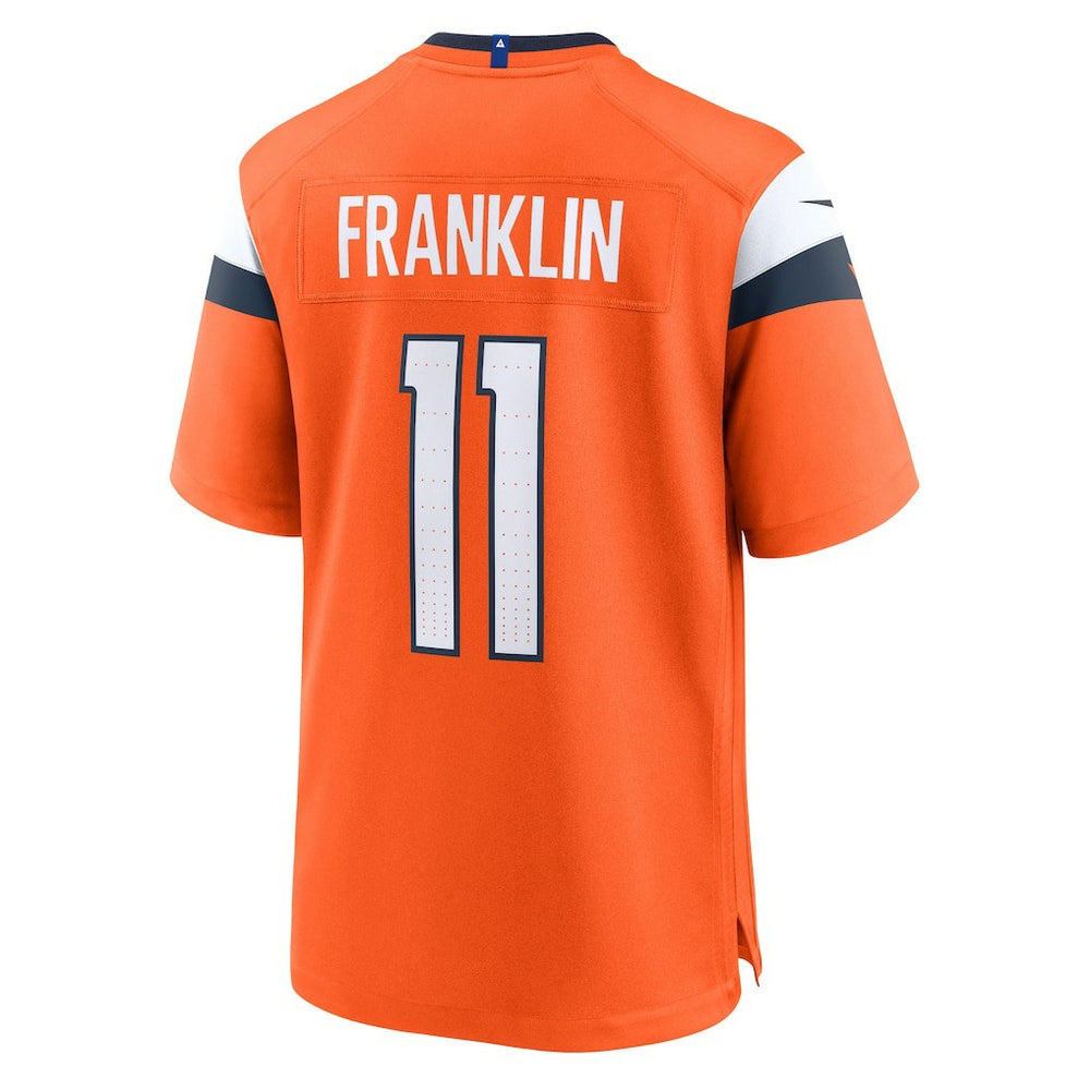 Nike Troy Franklin Denver Broncos Team Game Jersey Orange
