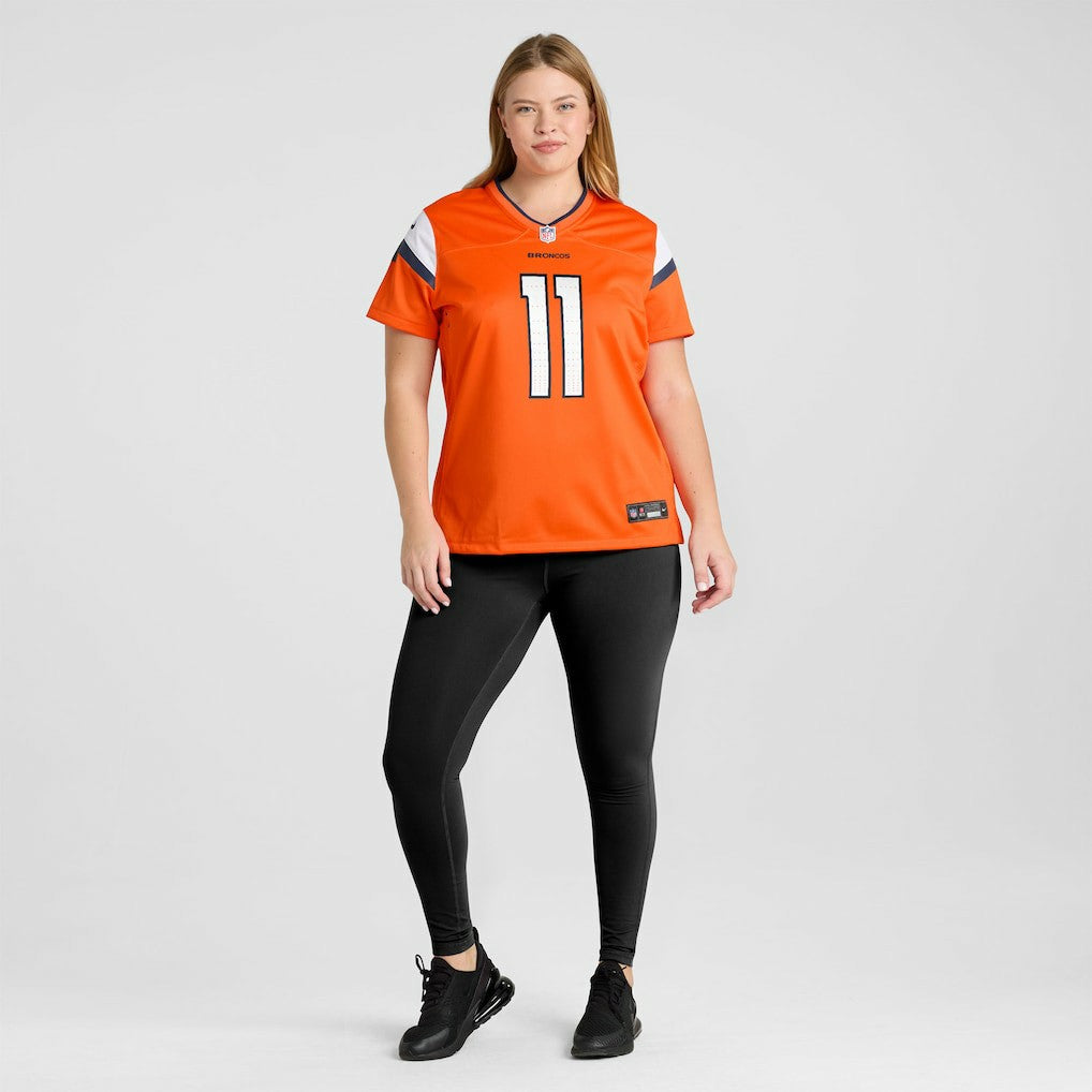 Nike Troy Franklin Denver Broncos Women's Team Game Jersey Orange
