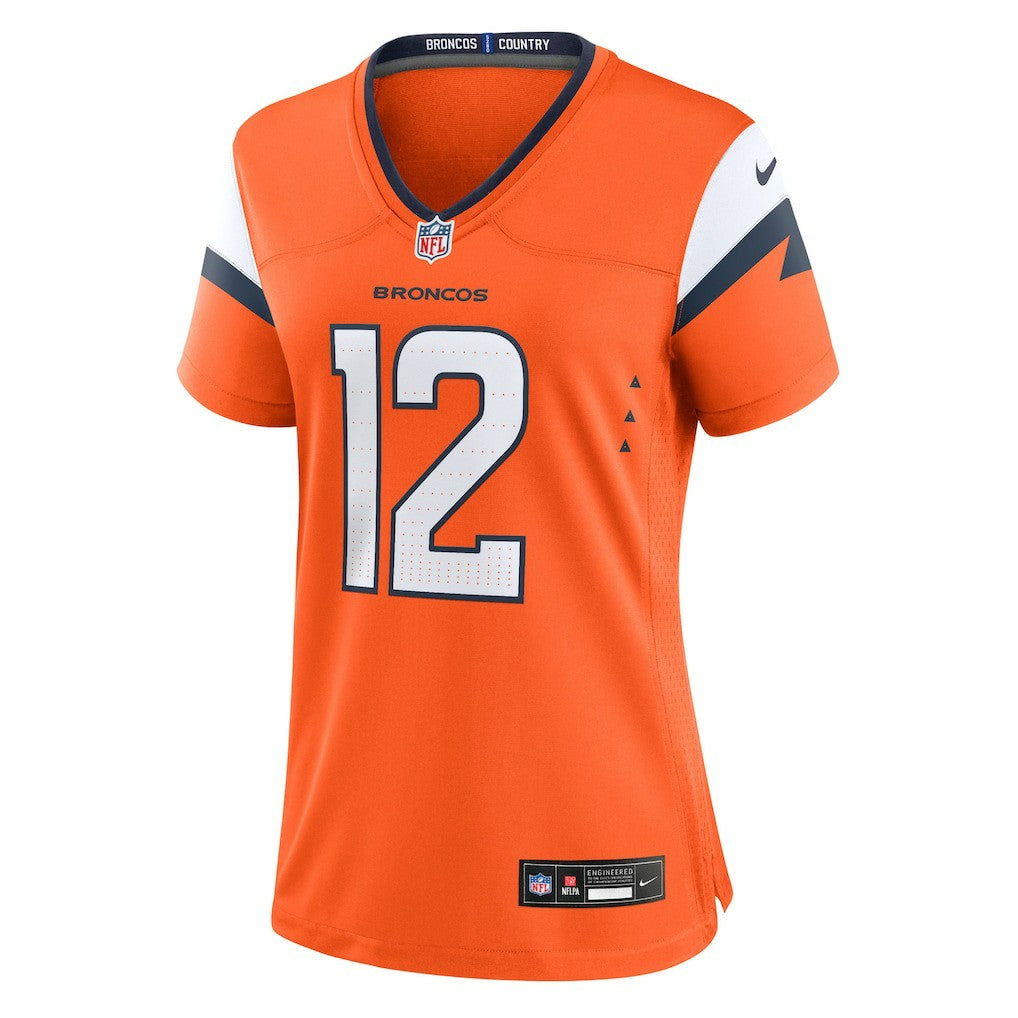 Nike RJ Harvey Denver Broncos Women's Team Game Jersey Orange