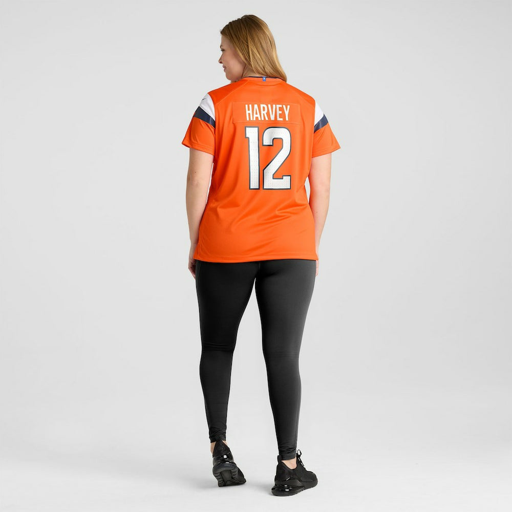 Nike RJ Harvey Denver Broncos Women's Team Game Jersey Orange