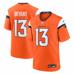 Nike Pat Bryant Denver Broncos Team Game Jersey Orange