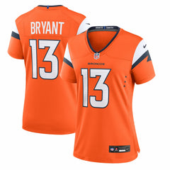 Nike Pat Bryant Denver Broncos Women's Team Game Jersey Orange