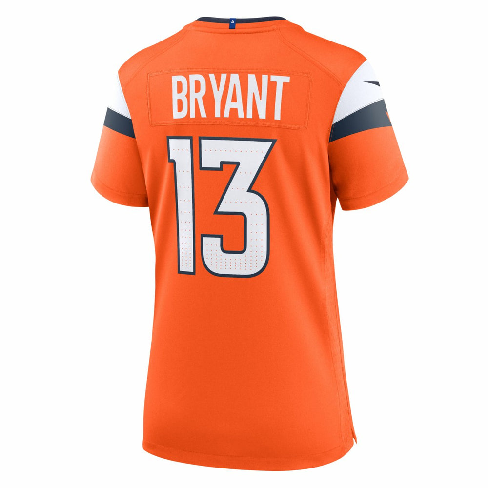 Nike Pat Bryant Denver Broncos Women's Team Game Jersey Orange