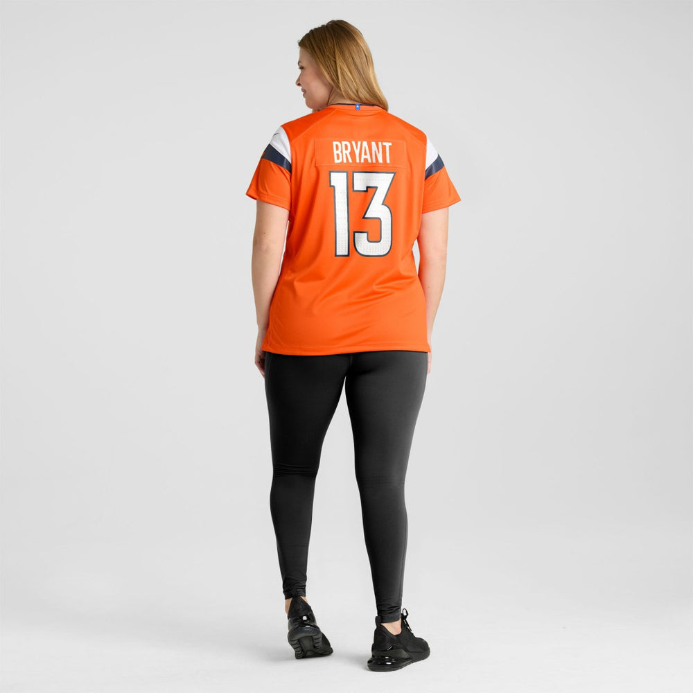 Nike Pat Bryant Denver Broncos Women's Team Game Jersey Orange
