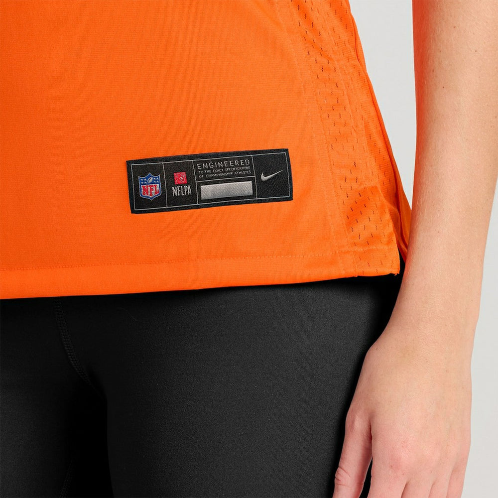 Nike Jahdae Barron Denver Broncos Women's Team Game Jersey Orange