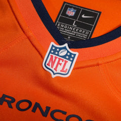 Nike Tyler Badie Denver Broncos Team Game Jersey Orange