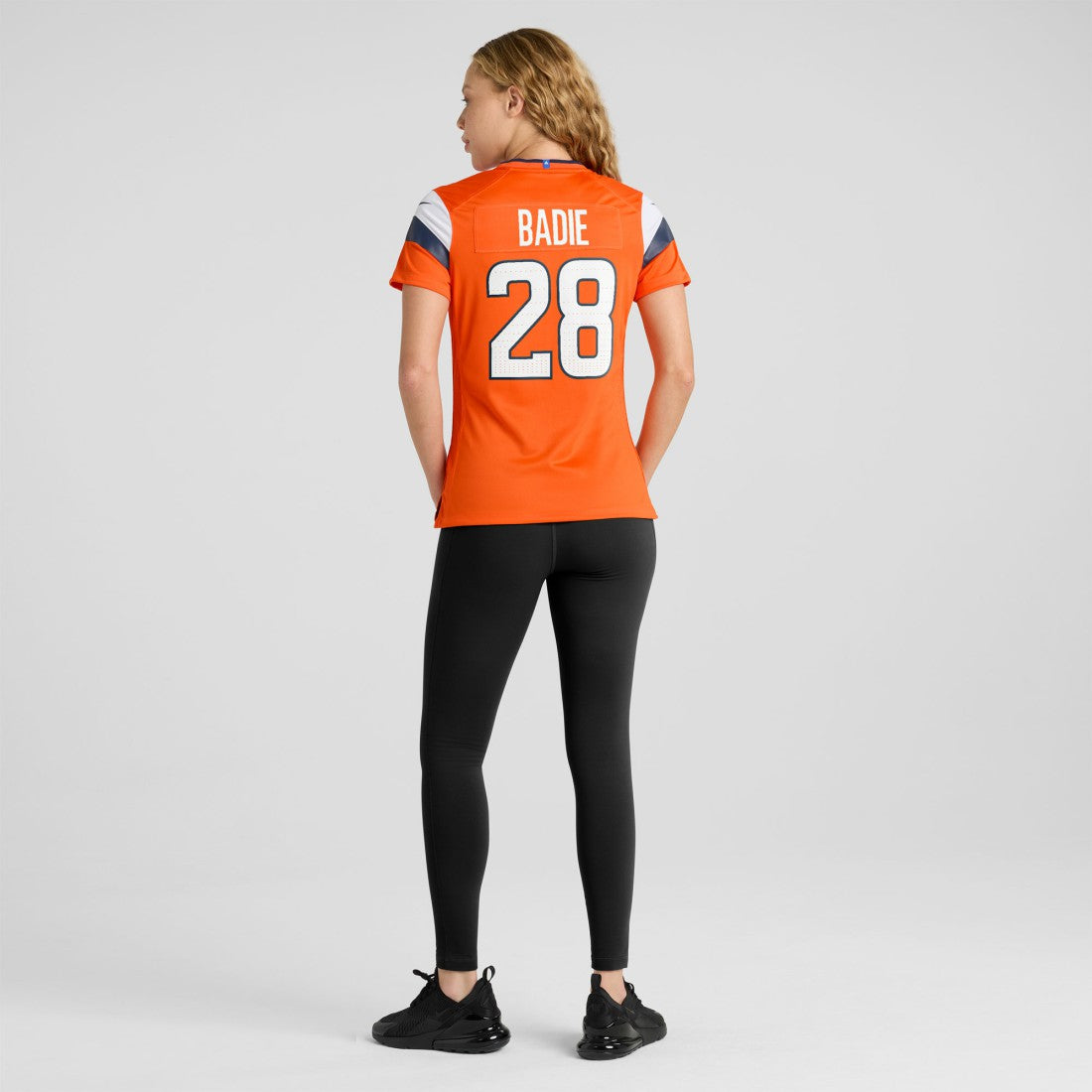 Nike Tyler Badie Denver Broncos Women's Team Game Jersey Orange