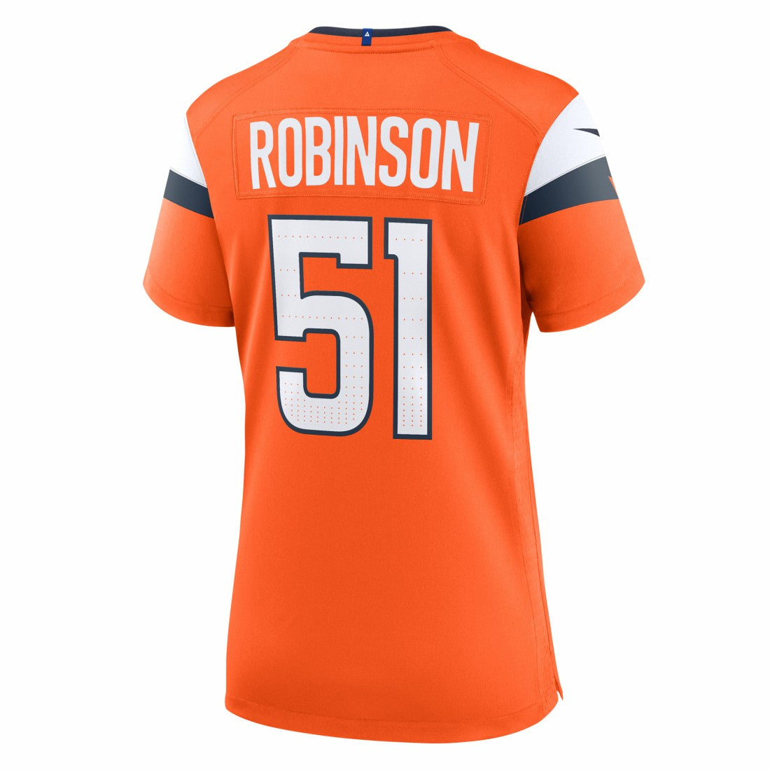 Nike Que Robinson Denver Broncos Women's Team Game Jersey Orange