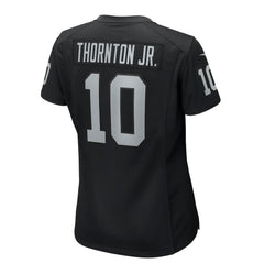 Nike Dont'e Thornton Jr. Las Vegas Raiders Women's Team Game Jersey Black