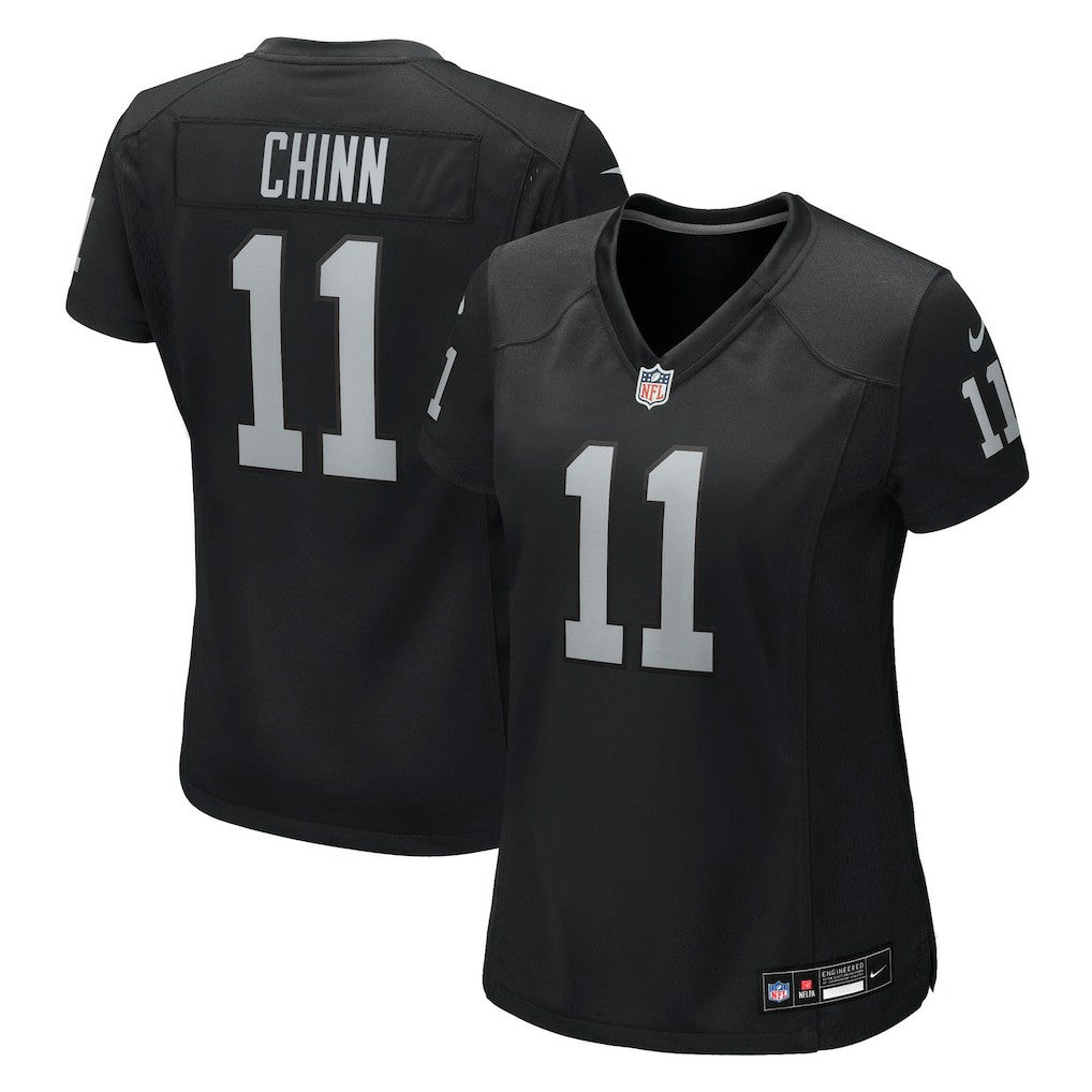 Nike Jeremy Chinn Las Vegas Raiders Women's Team Game Jersey Black