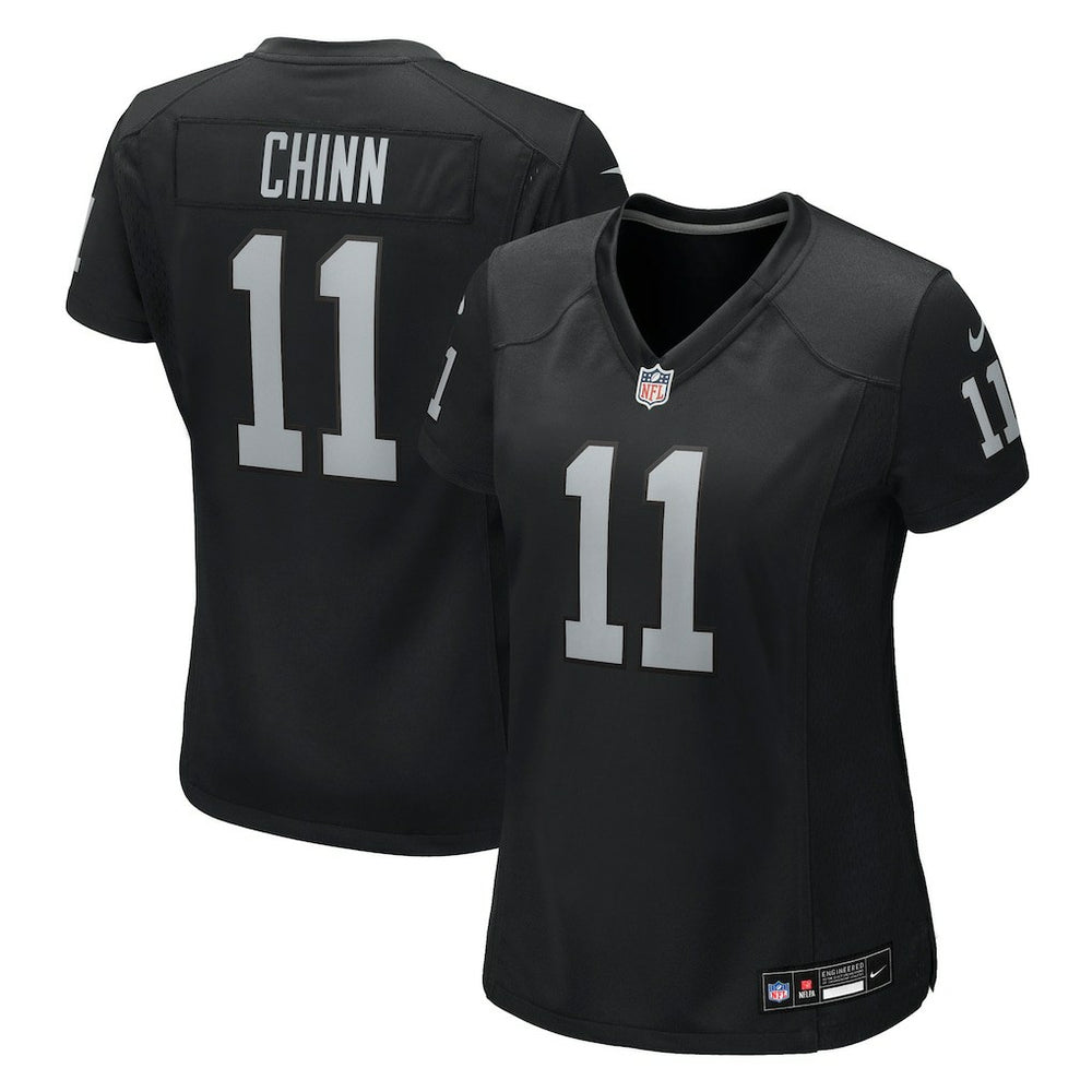 Nike Jeremy Chinn Las Vegas Raiders Women's Team Game Jersey Black