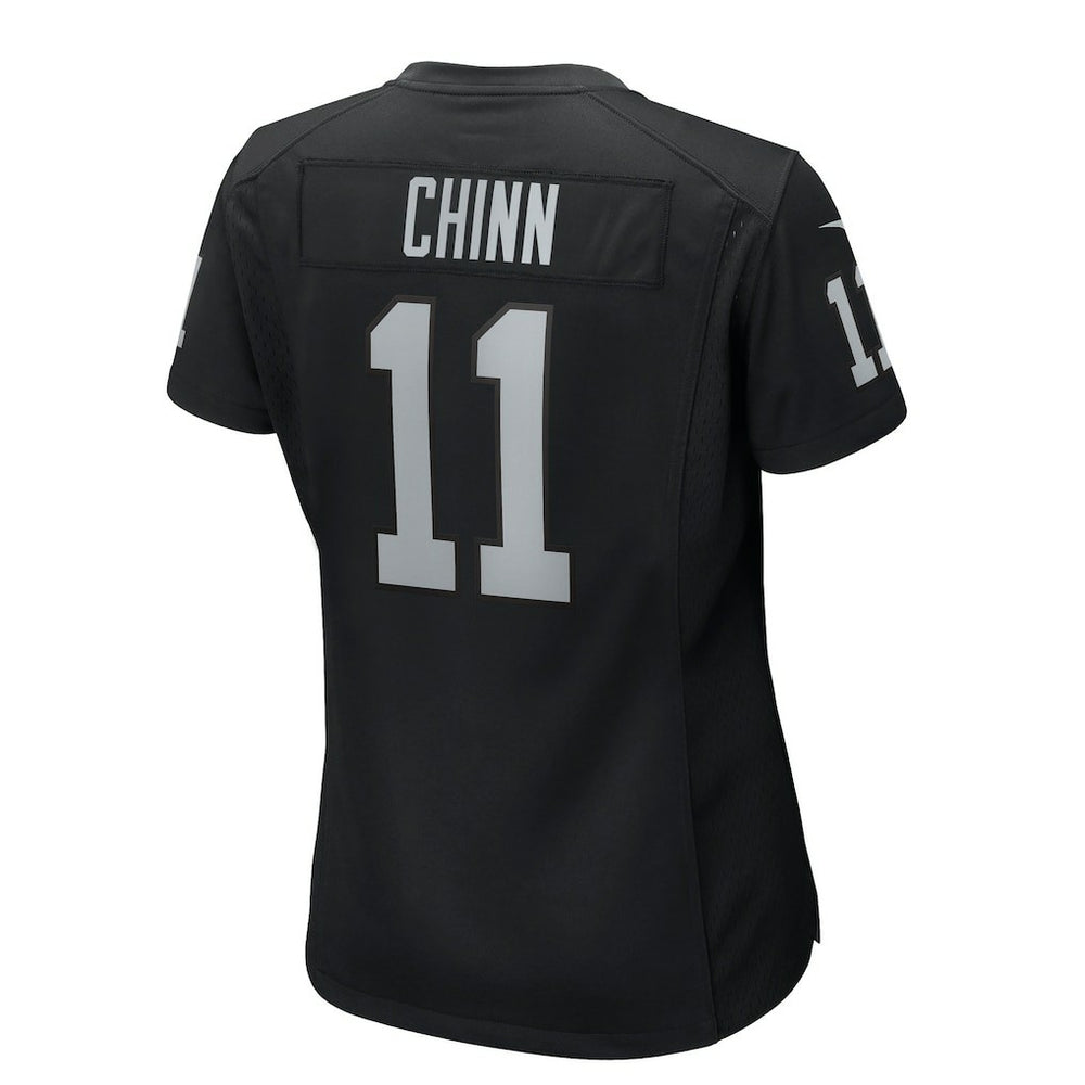 Nike Jeremy Chinn Las Vegas Raiders Women's Team Game Jersey Black