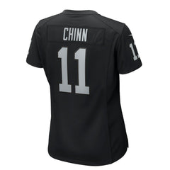 Nike Jeremy Chinn Las Vegas Raiders Women's Team Game Jersey Black
