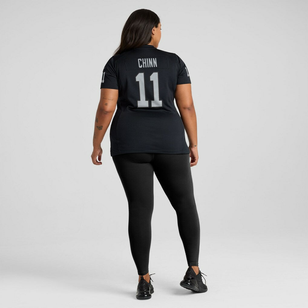 Nike Jeremy Chinn Las Vegas Raiders Women's Team Game Jersey Black