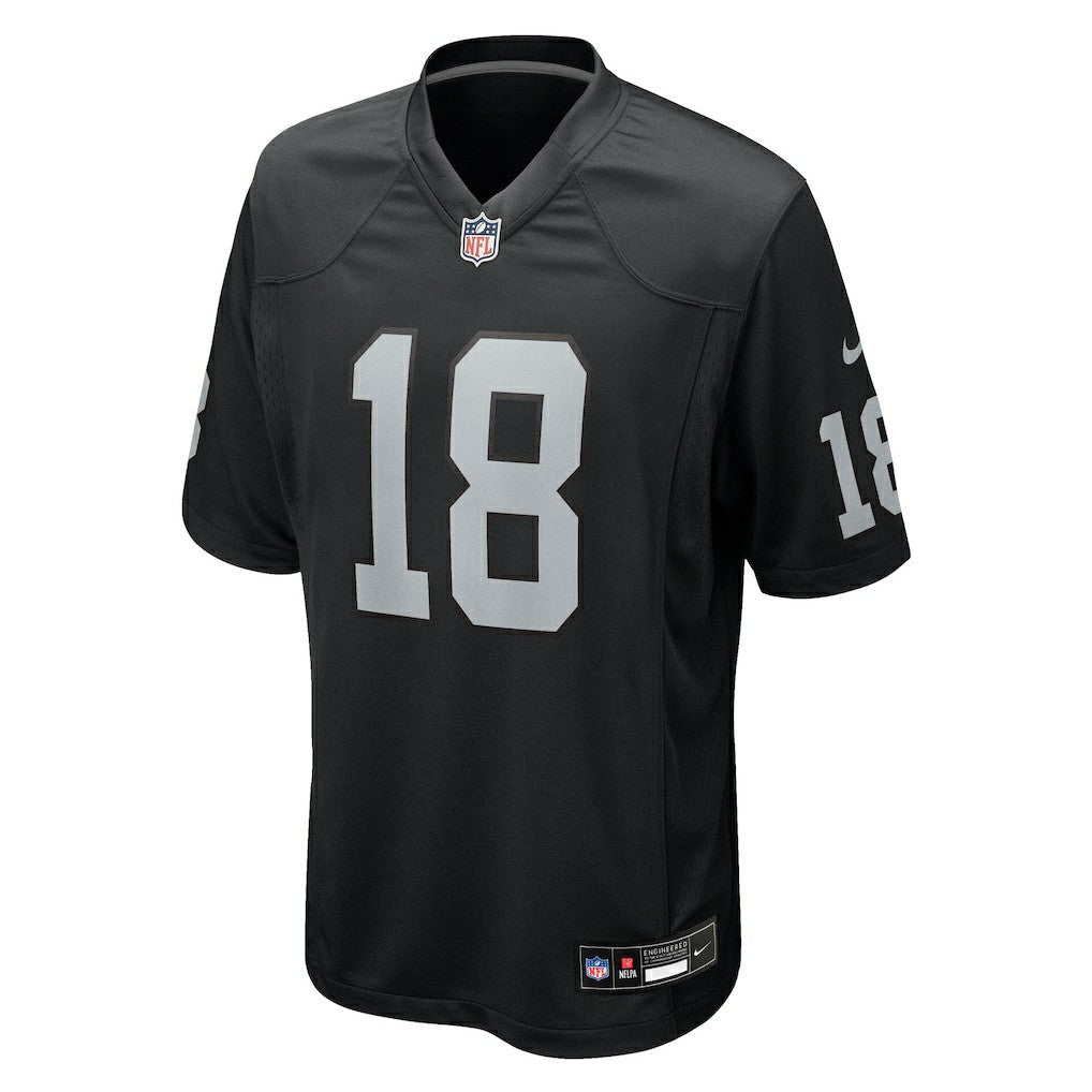 Nike Jack Bech Las Vegas Raiders Team Game Jersey Black