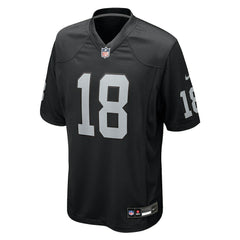 Nike Jack Bech Las Vegas Raiders Team Game Jersey Black