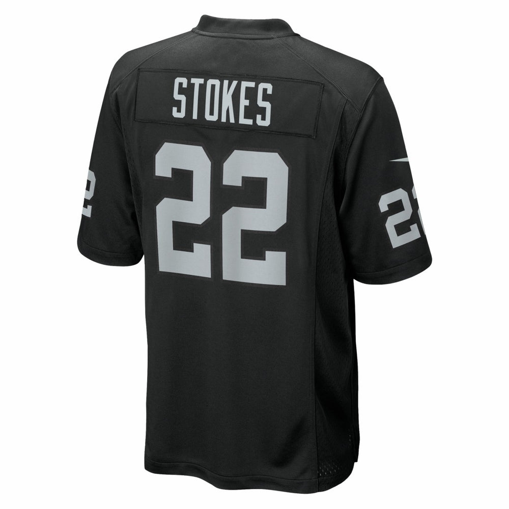 Nike Eric Stokes Las Vegas Raiders Team Game Jersey Black