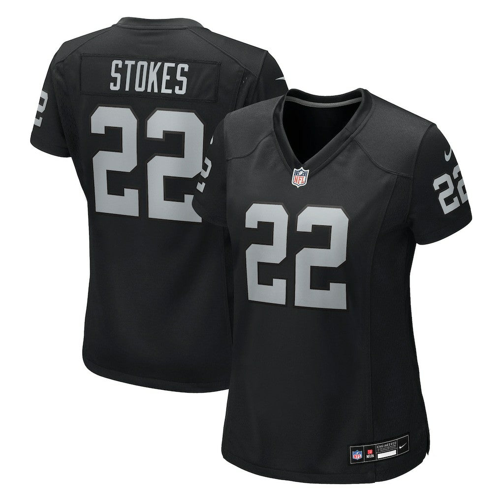 Nike Eric Stokes Las Vegas Raiders Women's Team Game Jersey Black