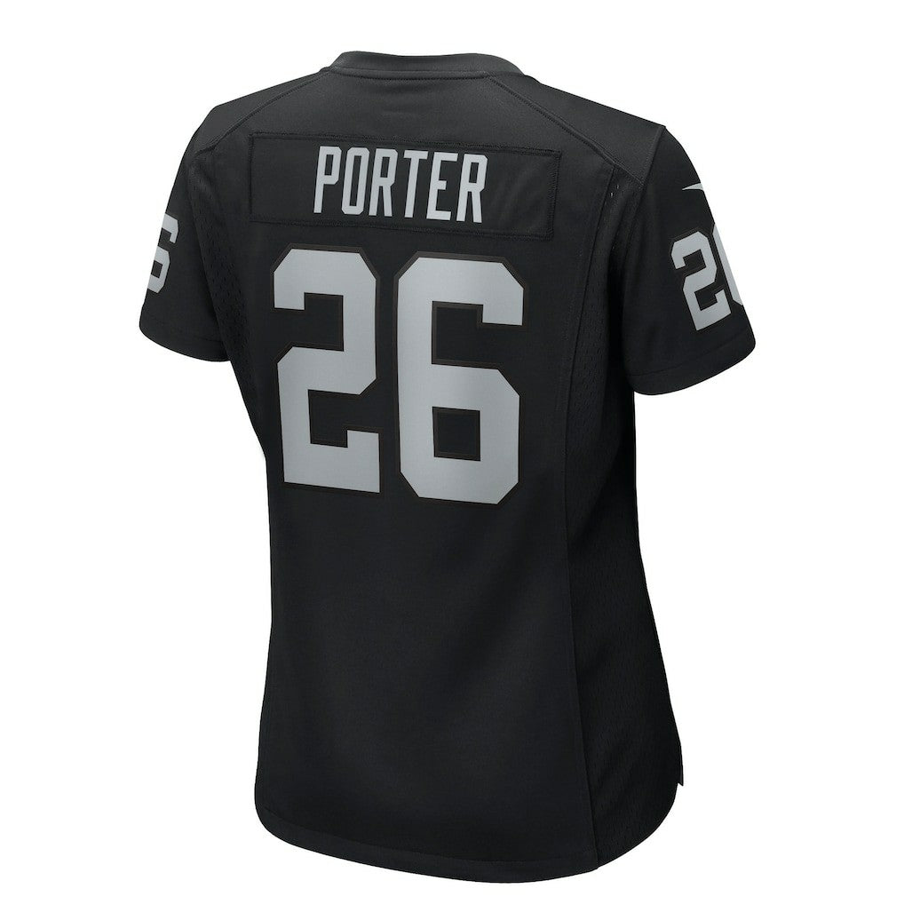 Nike Darien Porter Las Vegas Raiders Women's Team Game Jersey Black