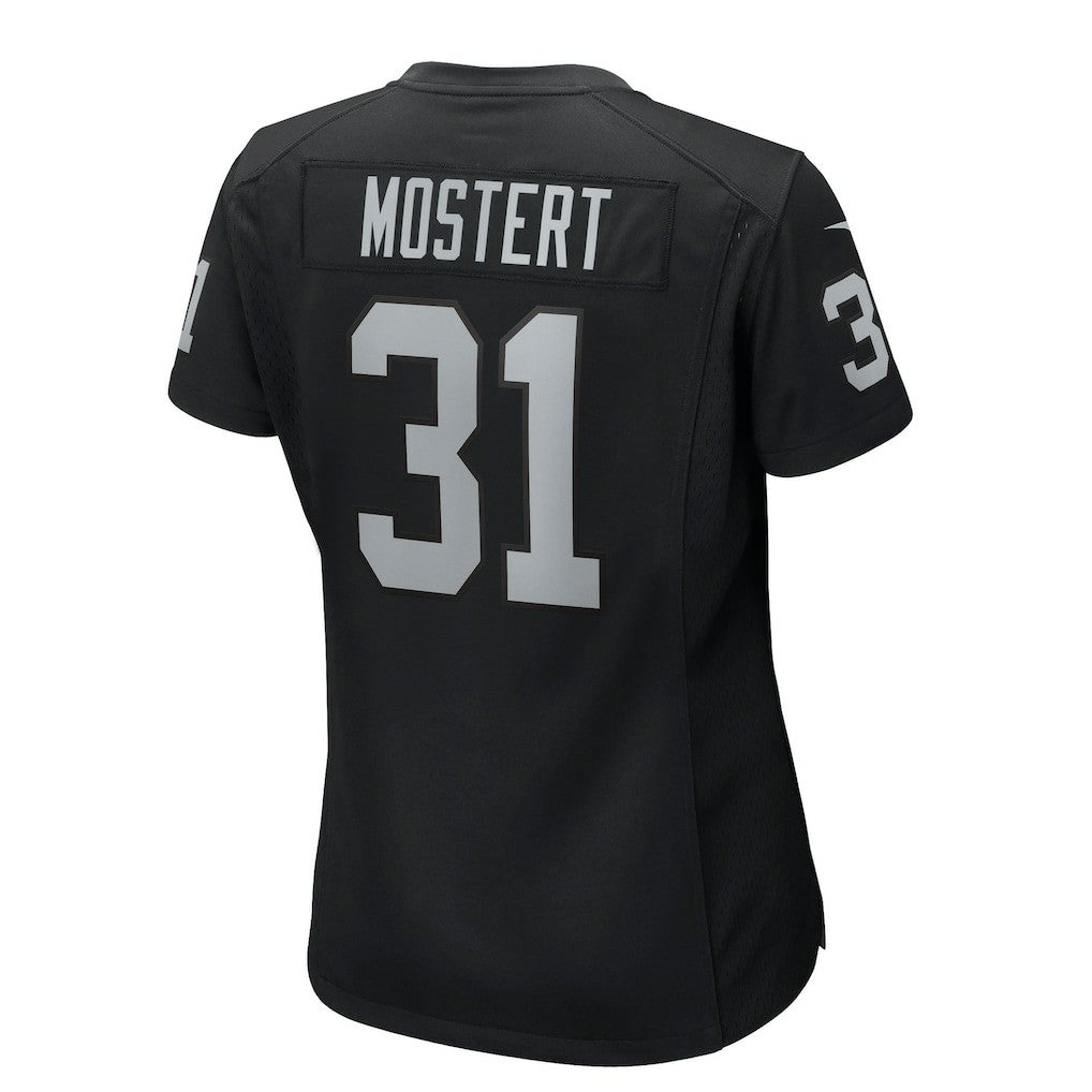 Nike Raheem Mostert Las Vegas Raiders Women's Team Game Jersey Black