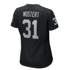 Nike Raheem Mostert Las Vegas Raiders Women's Team Game Jersey Black