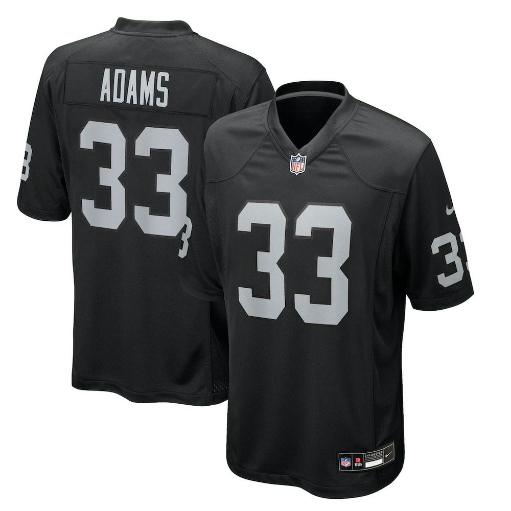 Nike Jamal Adams Las Vegas Raiders Team Game Jersey Black