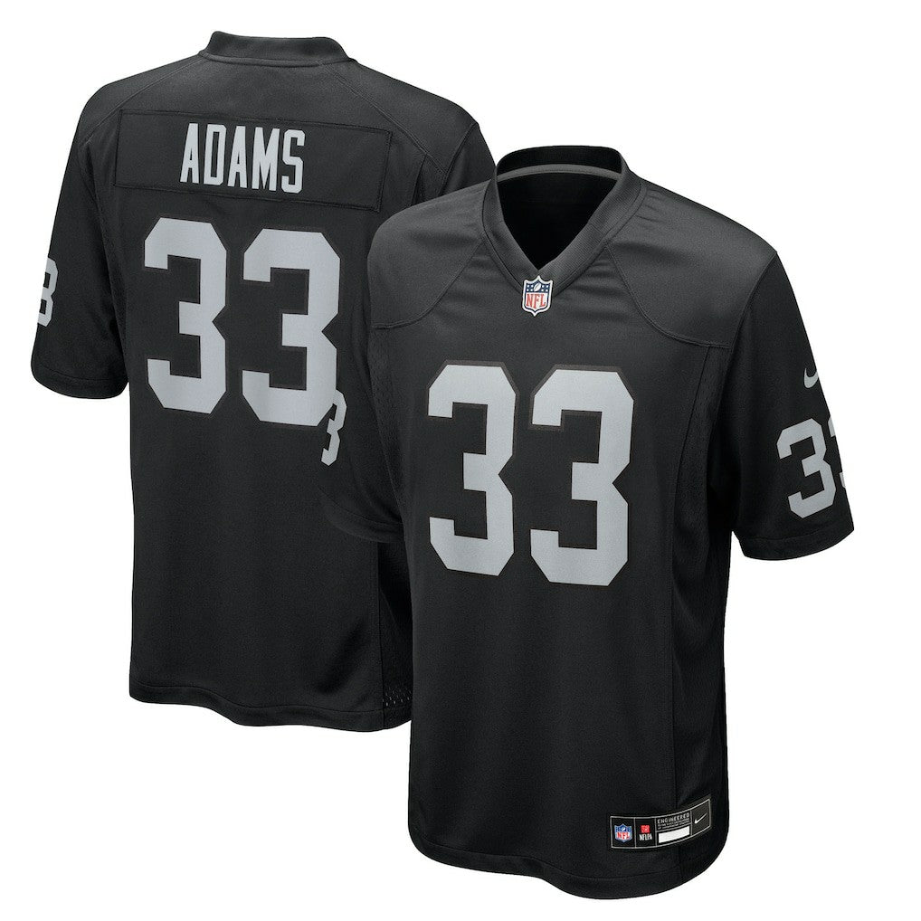 Nike Jamal Adams Las Vegas Raiders Team Game Jersey Black