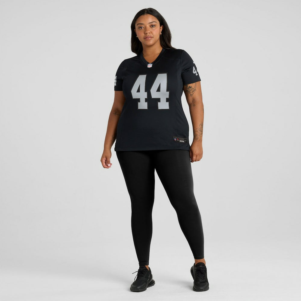 Nike Tommy Eichenberg Las Vegas Raiders Women's Team Game Jersey Black