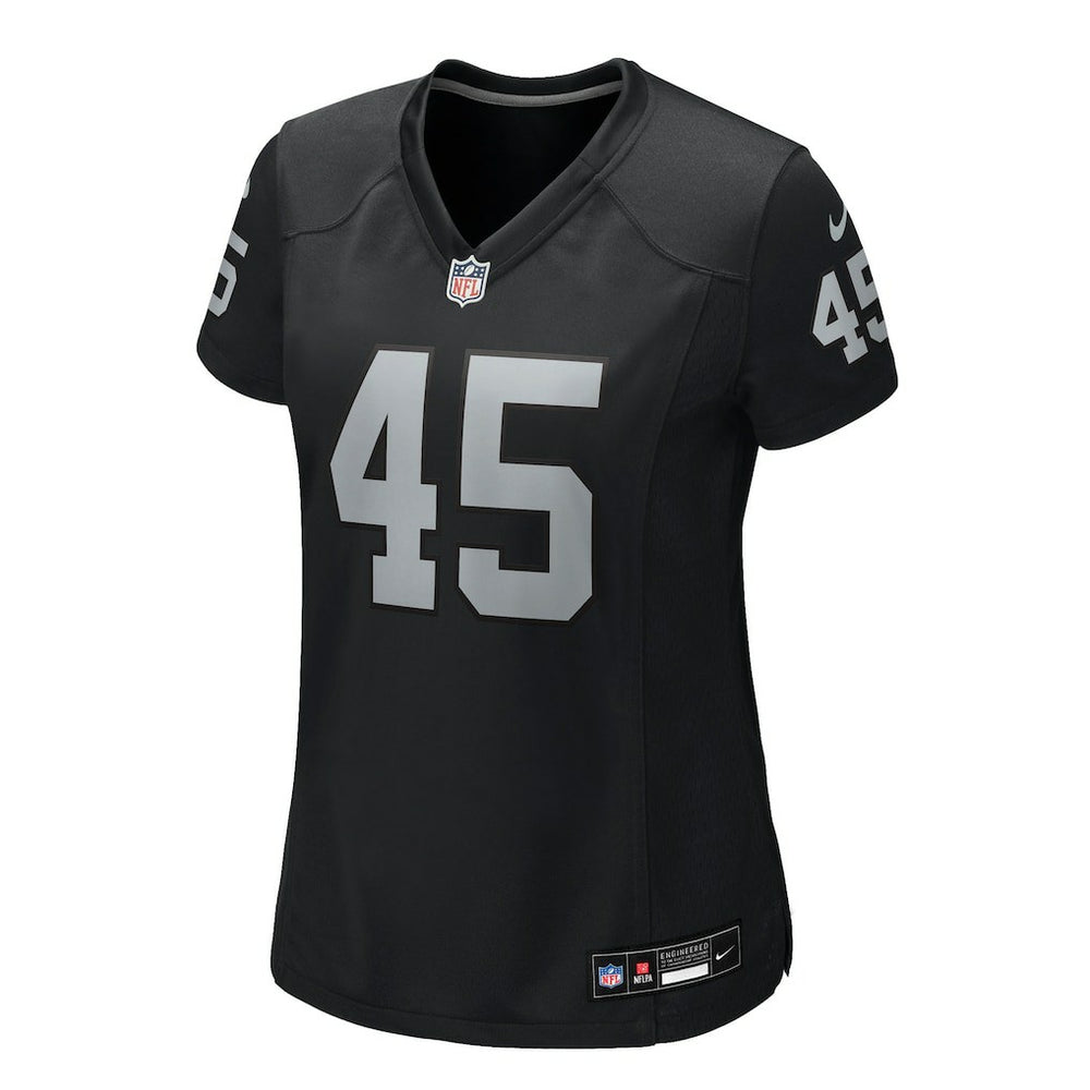 Nike Devin White Las Vegas Raiders Women's Team Game Jersey Black