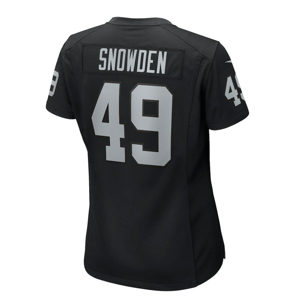 Nike Charles Snowden Las Vegas Raiders Women's Team Game Jersey Black