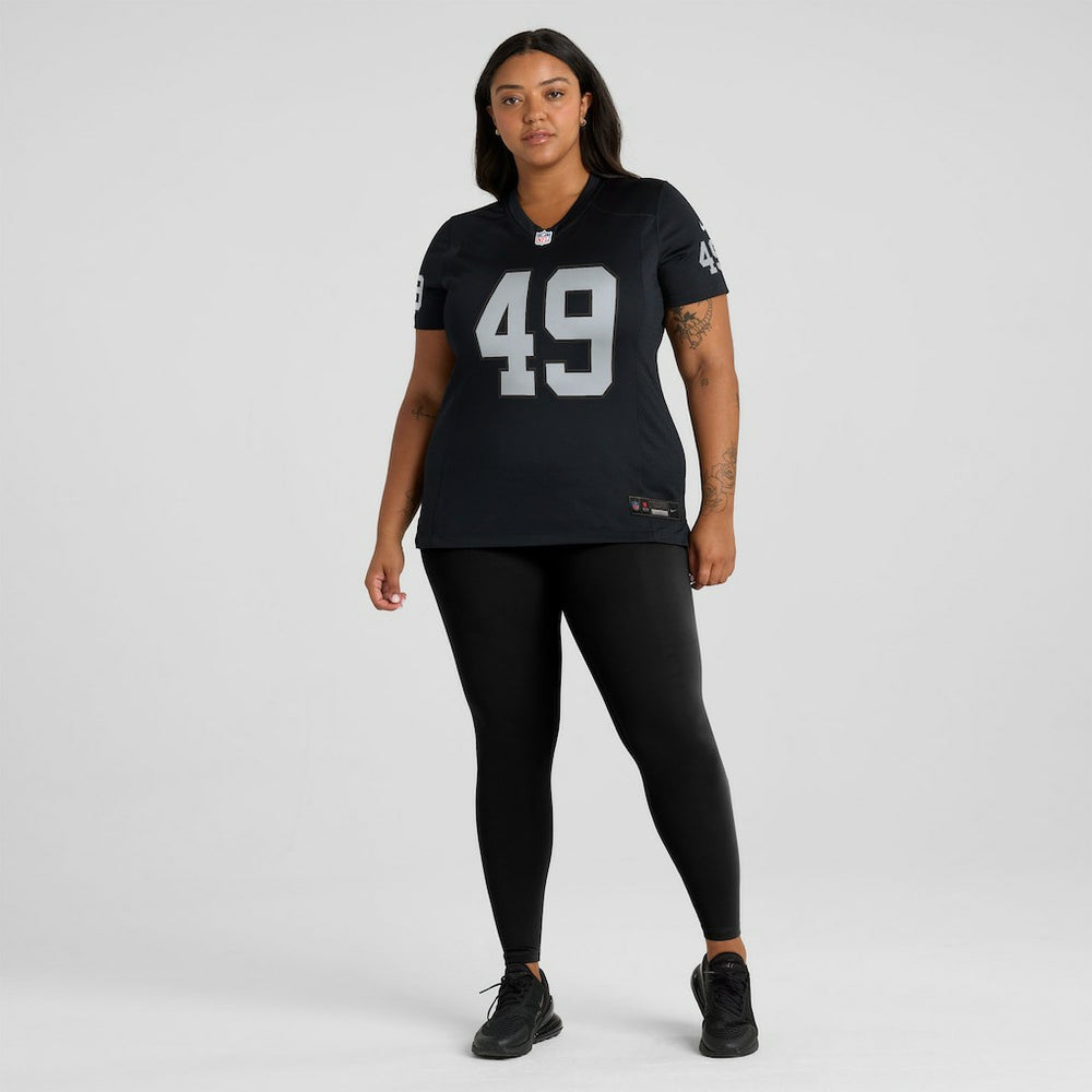 Nike Charles Snowden Las Vegas Raiders Women's Team Game Jersey Black