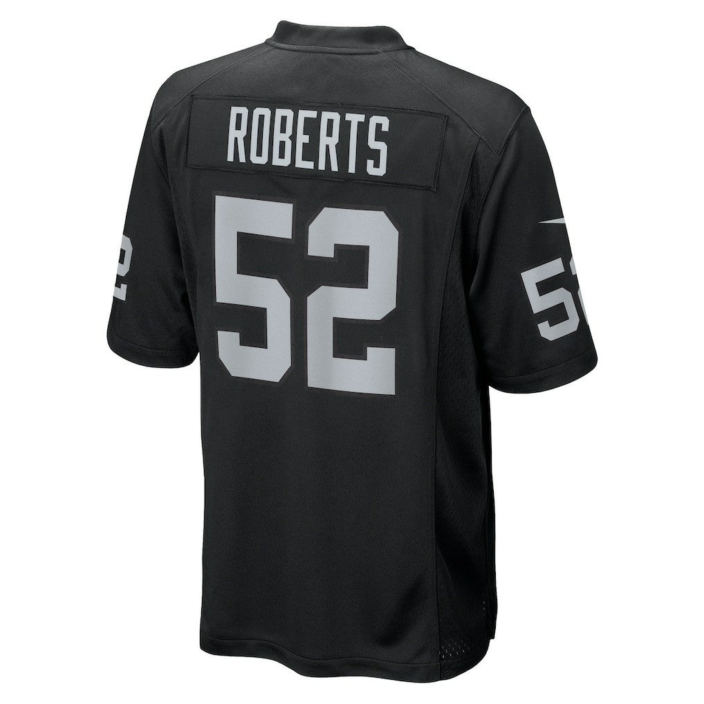 Nike Elandon Roberts Las Vegas Raiders Team Game Jersey Black
