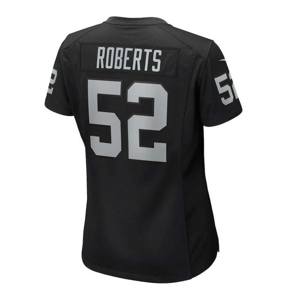 Nike Elandon Roberts Las Vegas Raiders Women's Team Game Jersey Black