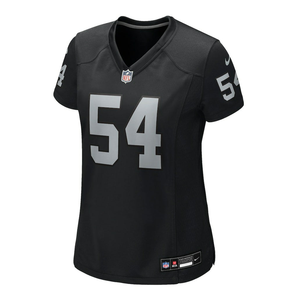 Nike Brennan Jackson Las Vegas Raiders Women's Team Game Jersey Black