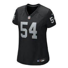 Nike Brennan Jackson Las Vegas Raiders Women's Team Game Jersey Black
