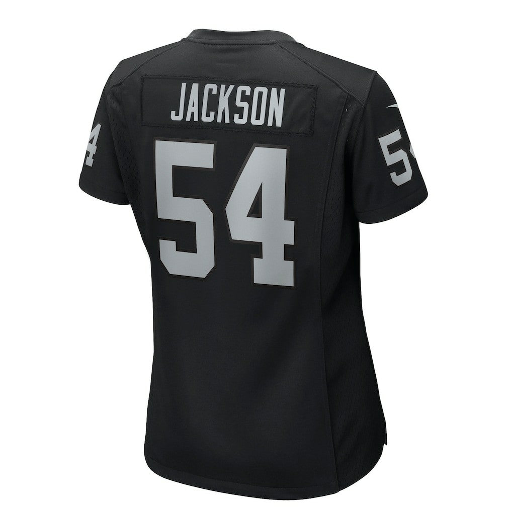 Nike Brennan Jackson Las Vegas Raiders Women's Team Game Jersey Black