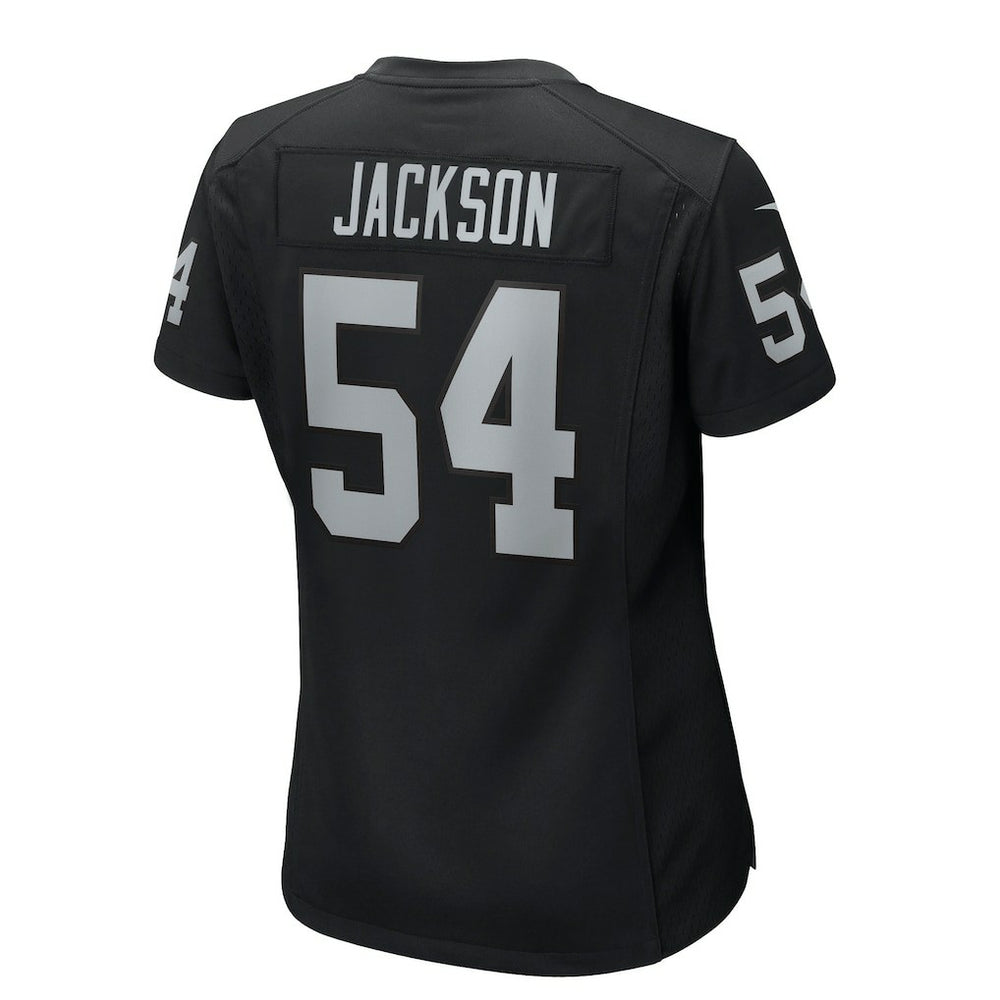 Nike Brennan Jackson Las Vegas Raiders Women's Team Game Jersey Black