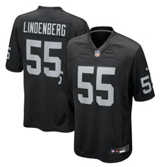 Nike Cody Lindenberg Las Vegas Raiders Team Game Jersey Black