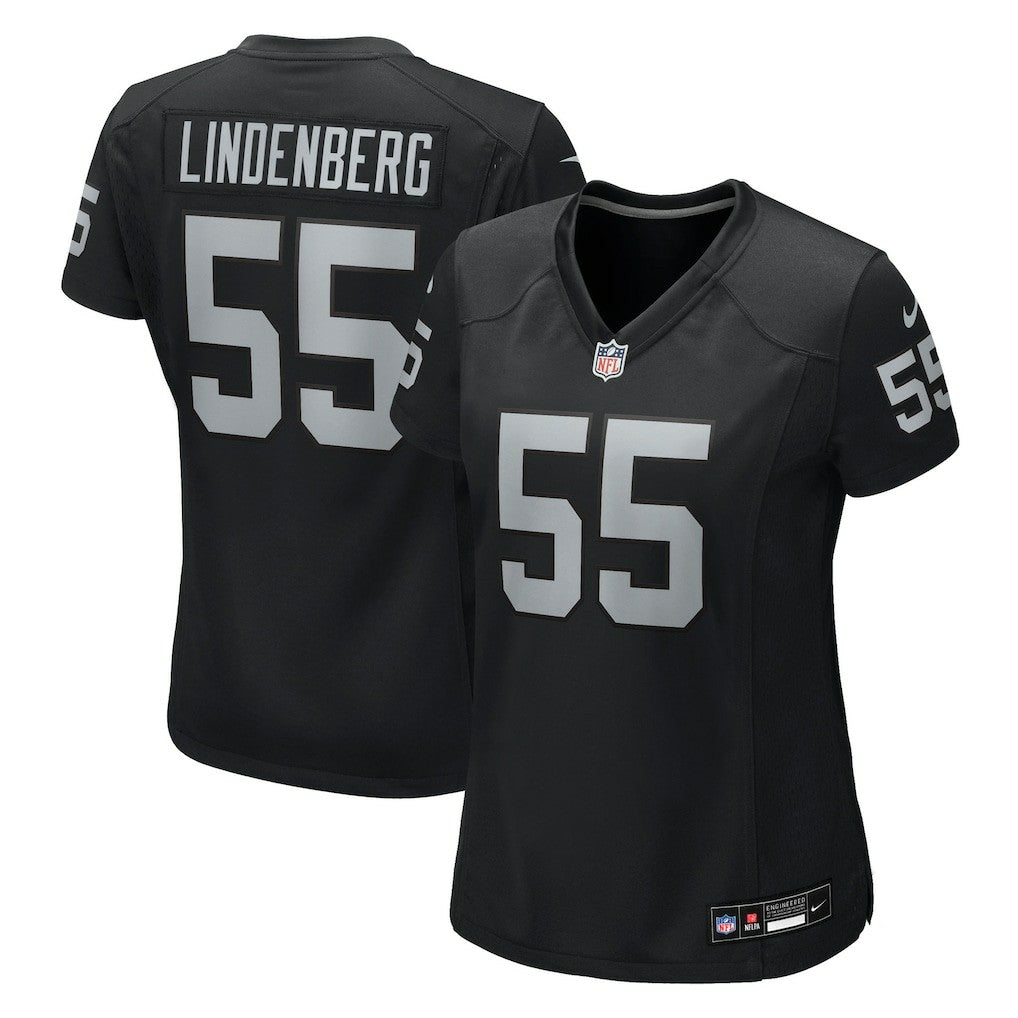 Nike Cody Lindenberg Las Vegas Raiders Women's Team Game Jersey Black