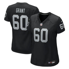 Nike Charles Grant Las Vegas Raiders Women's Team Game Jersey Black