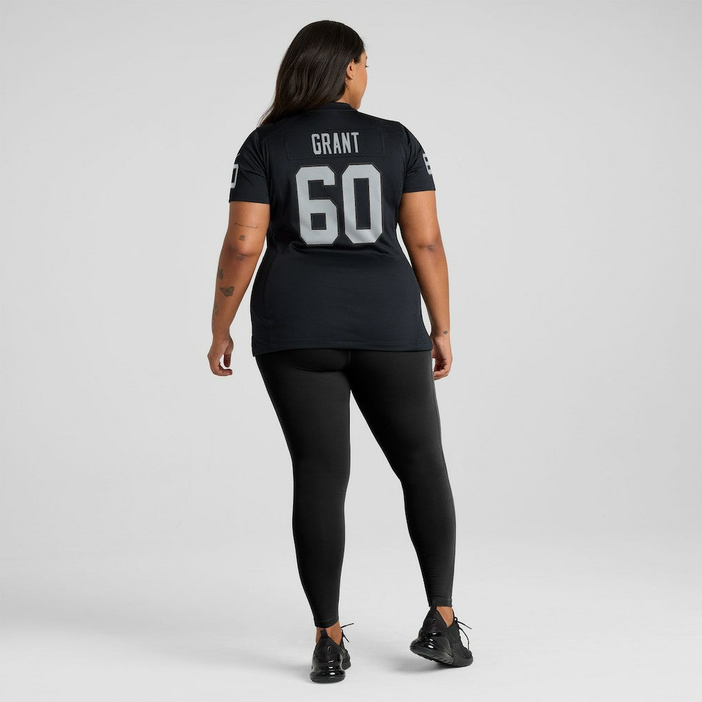 Nike Charles Grant Las Vegas Raiders Women's Team Game Jersey Black