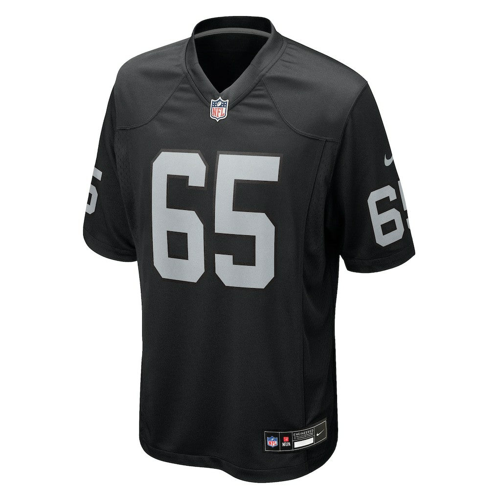 Nike Alex Cappa Las Vegas Raiders Team Game Jersey Black