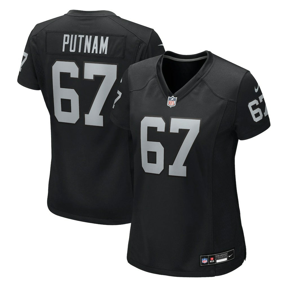 Nike Will Putnam Las Vegas Raiders Women's Team Game Jersey Black