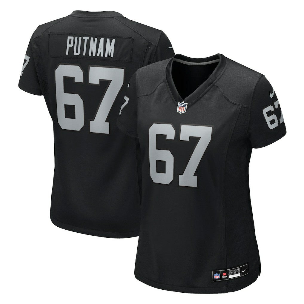 Nike Will Putnam Las Vegas Raiders Women's Team Game Jersey Black