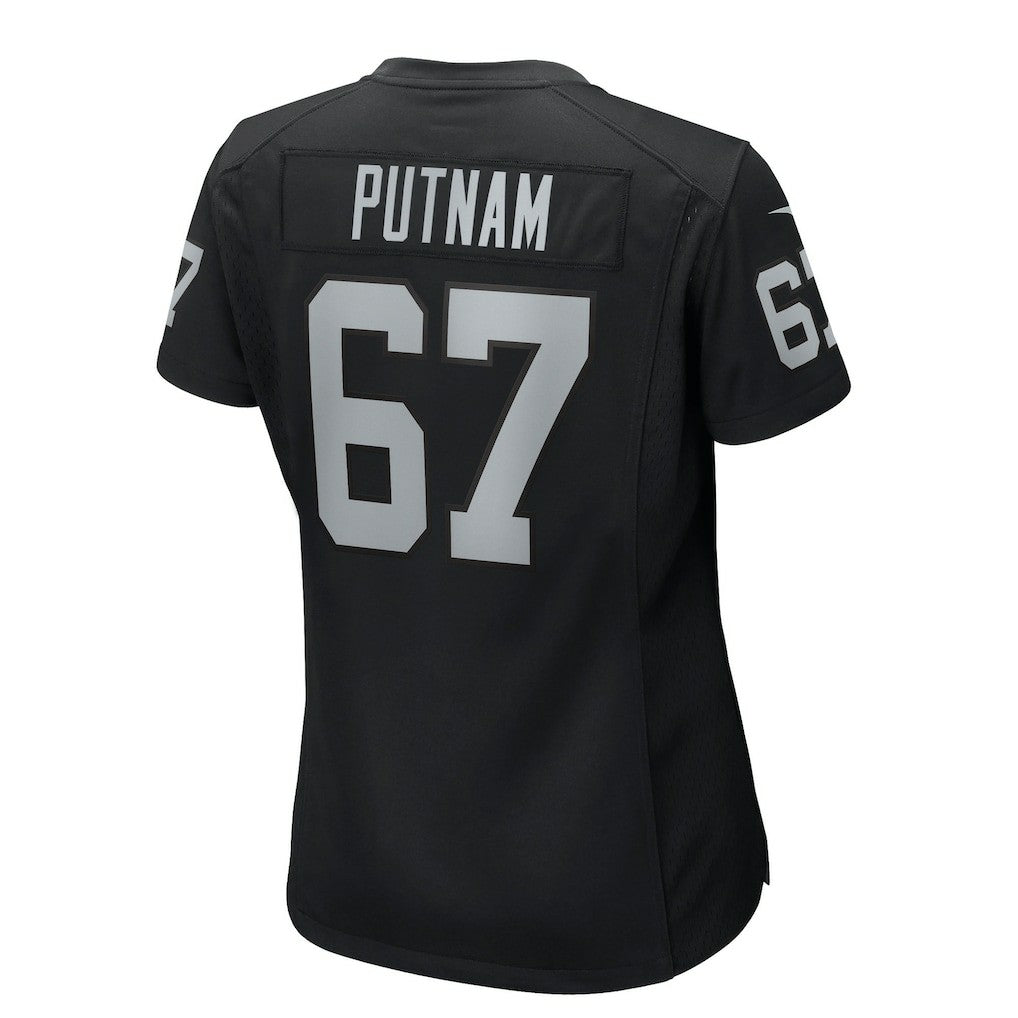 Nike Will Putnam Las Vegas Raiders Women's Team Game Jersey Black