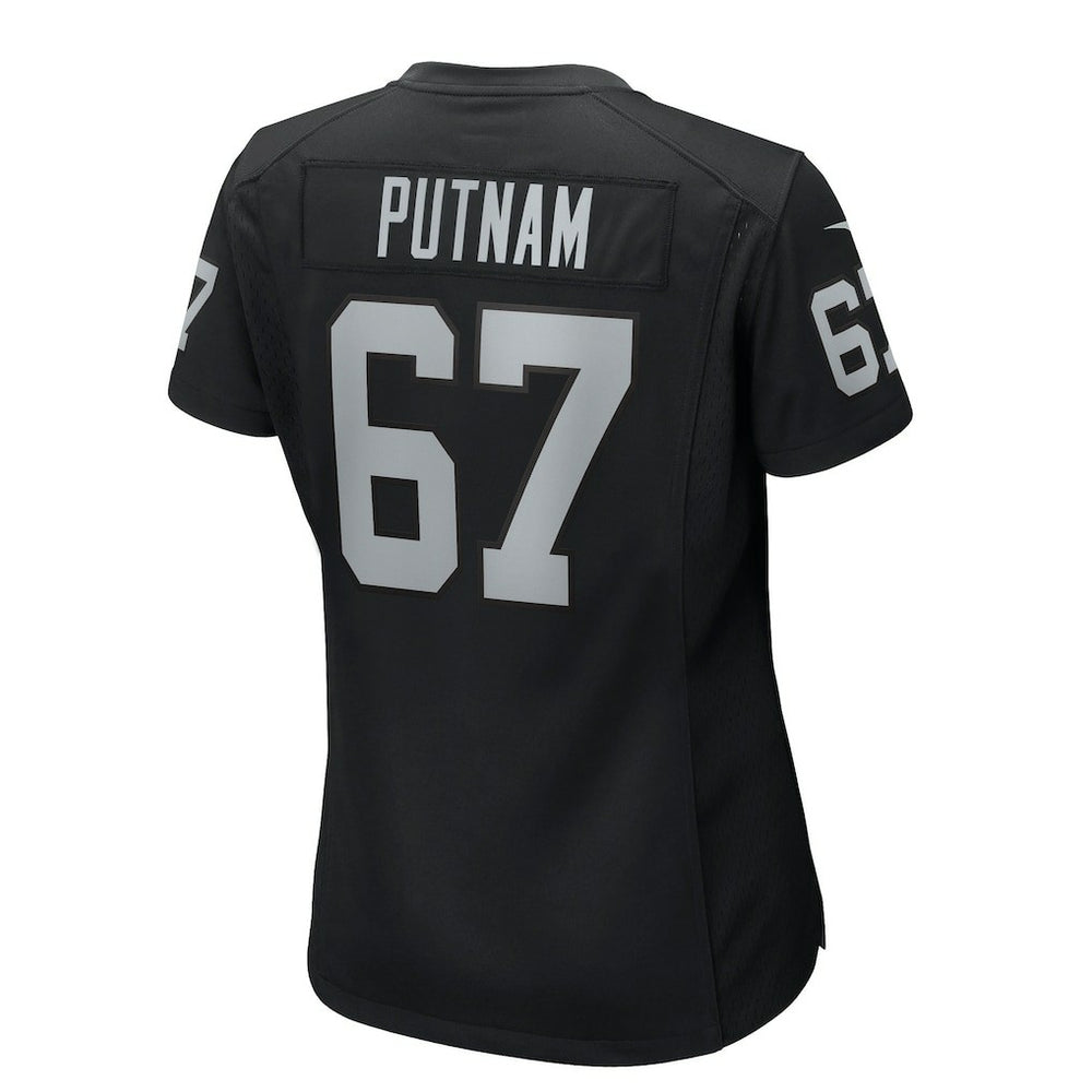 Nike Will Putnam Las Vegas Raiders Women's Team Game Jersey Black