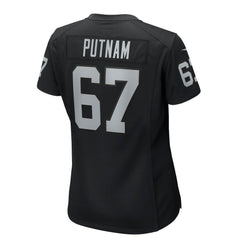 Nike Will Putnam Las Vegas Raiders Women's Team Game Jersey Black